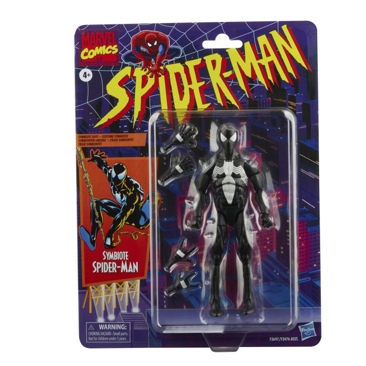Symbiote Spider-Man - Marvel Hasbro Legends Retro