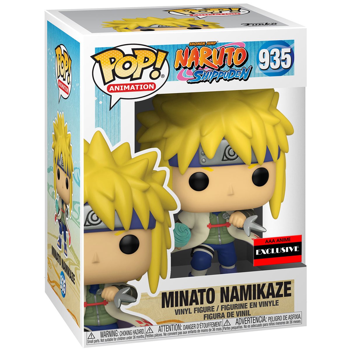 Minato Namikaze 935 AAA Exclusive - Funko Pop! Animation