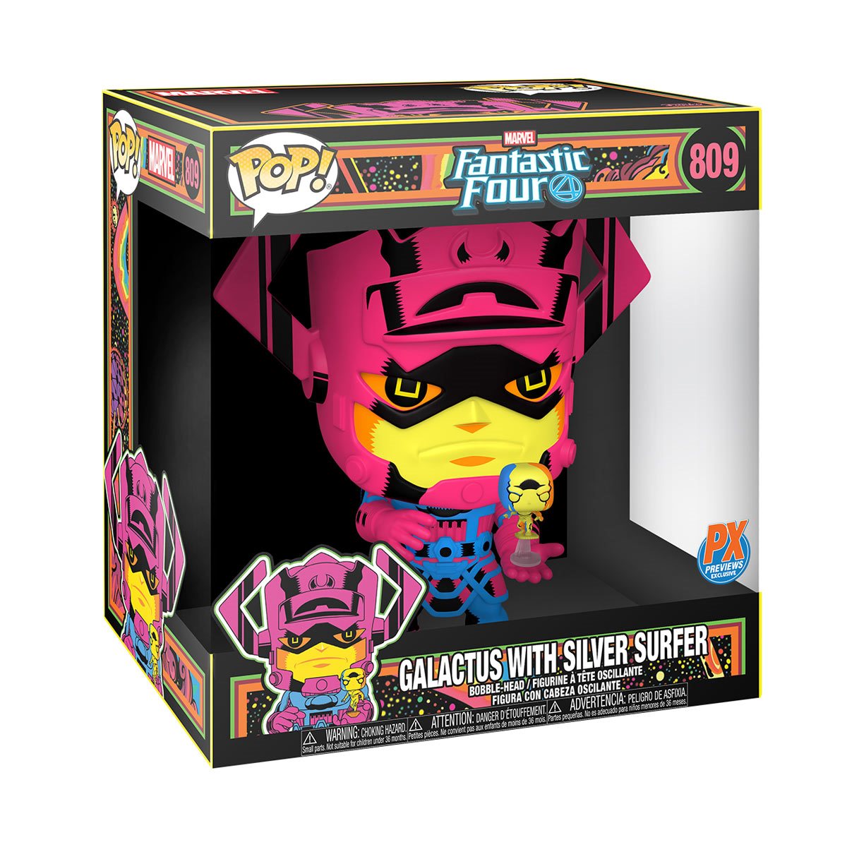 Galactus with Silver Surfer 809 PX - Funko Pop! Fantastic Four