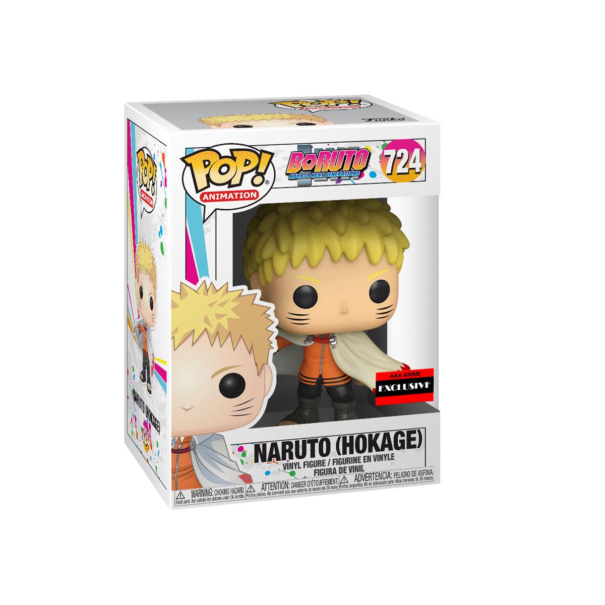 Naruto Hokage 724 AAA Anime Exclusive - Funko Pop! Animation