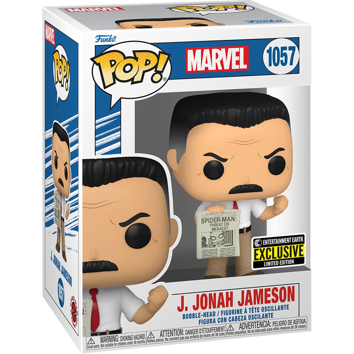 J. Jonah Jameson 1057 EE Exclusive - Funko Pop! Marvel