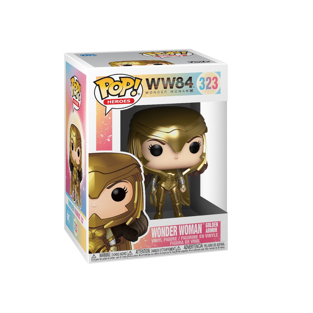 Wonder Woman Golden Armor 323 - Funko Pop! Heroes