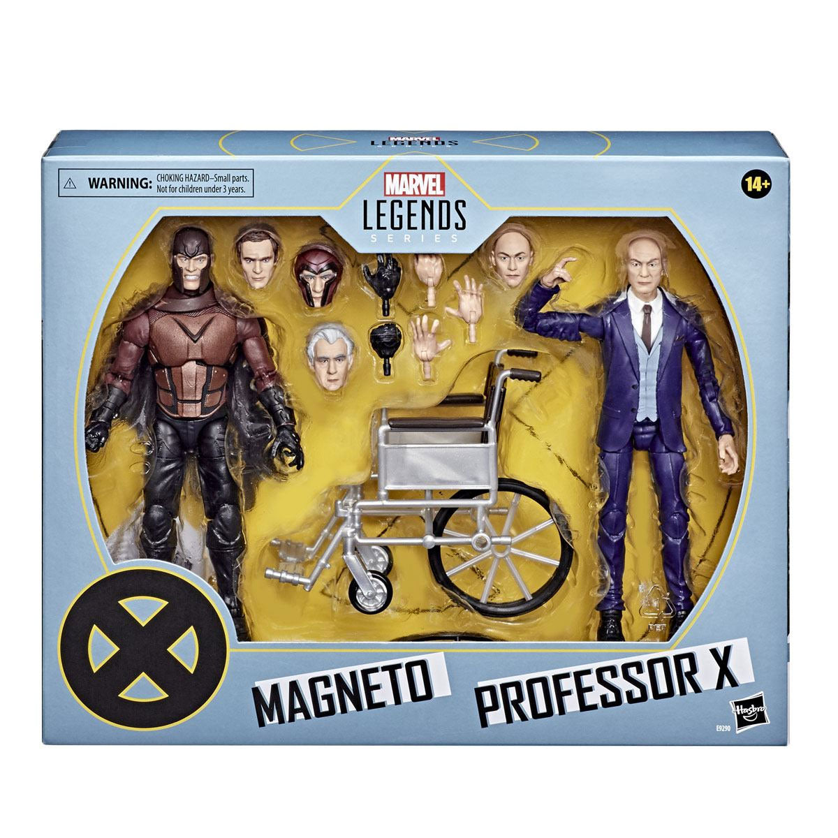 Magneto and Professor X Set - X-Men Hasbro Legends