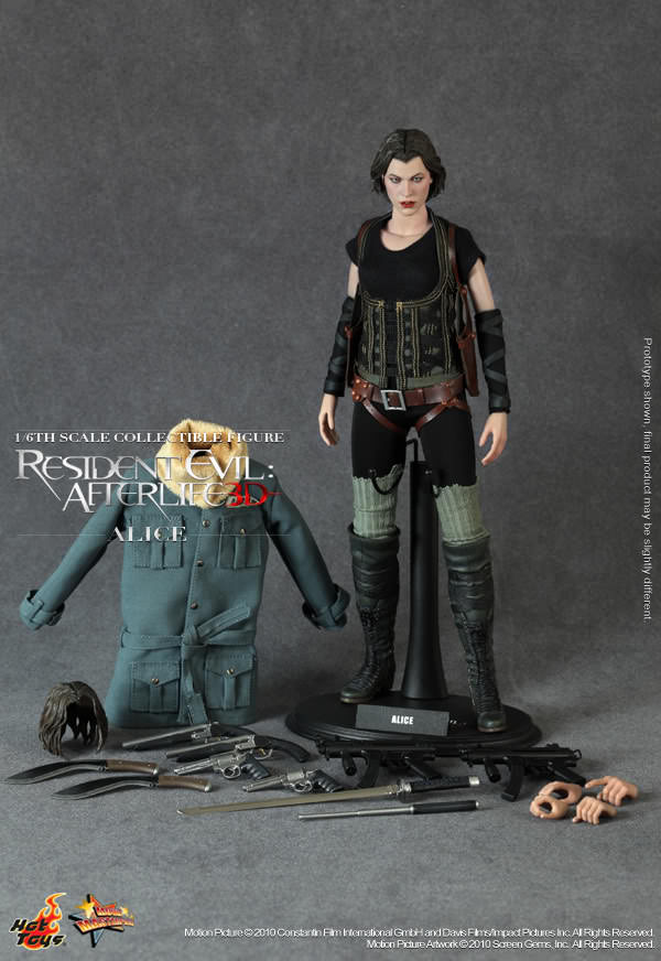 Alice 1/6 - Resident Evil: Afterlife Hot Toys