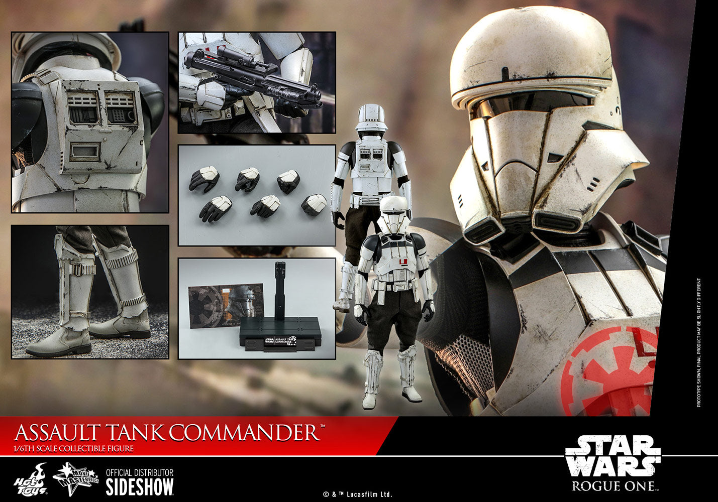 Assault Tank Commander 1/6 - Rogue One: A Star Wars Story Hot Toys