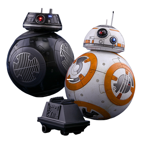 Bb 9e Peluche Bb9 BB-8 And BB-9E 1/6 Star Wars: The Last Jedi