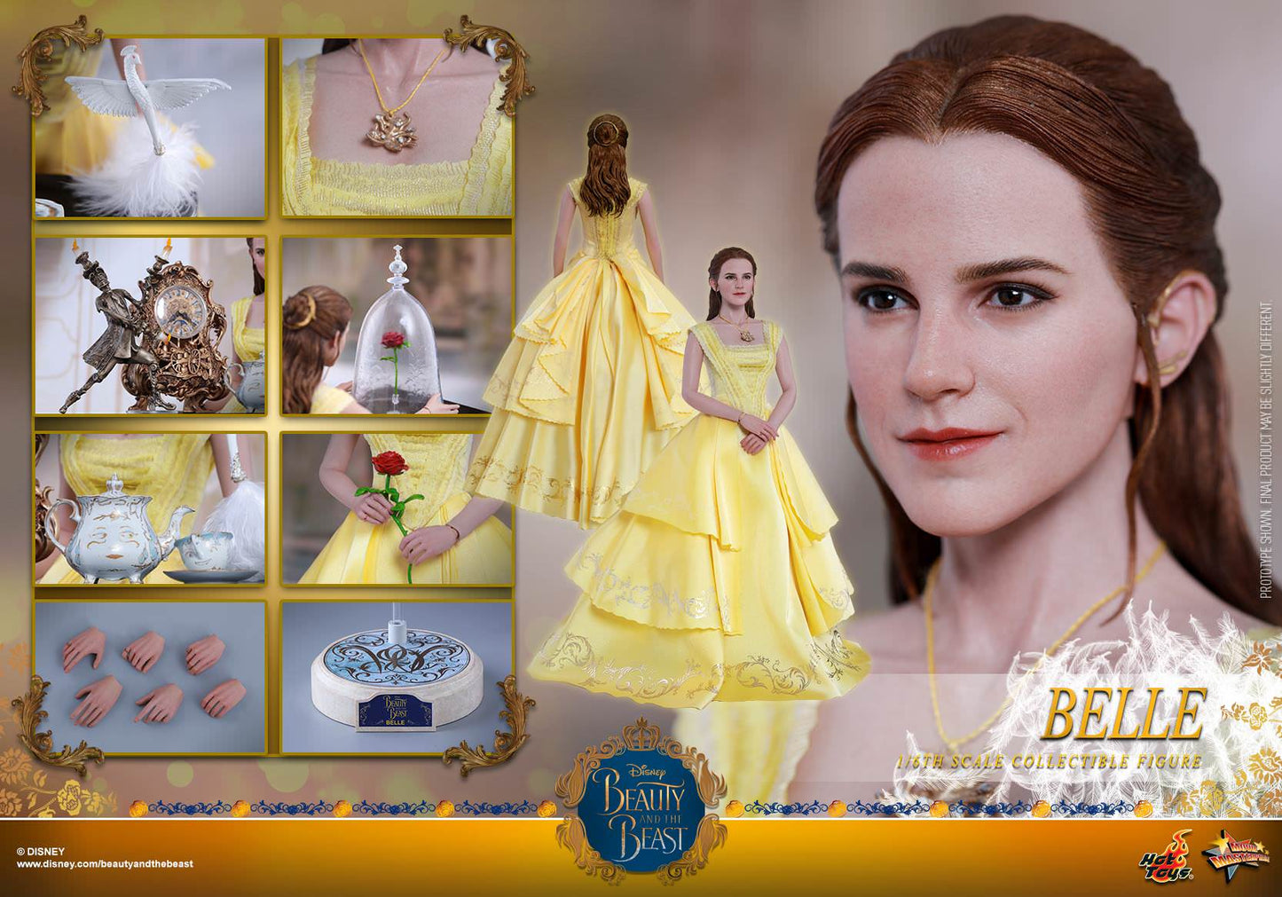 Belle 1/6 - Beauty and the Beast Hot Toys