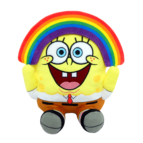 Bob Esponja Arcoíris Phunny Plush - SpongeBob SquarePants Kidrobot Peluches