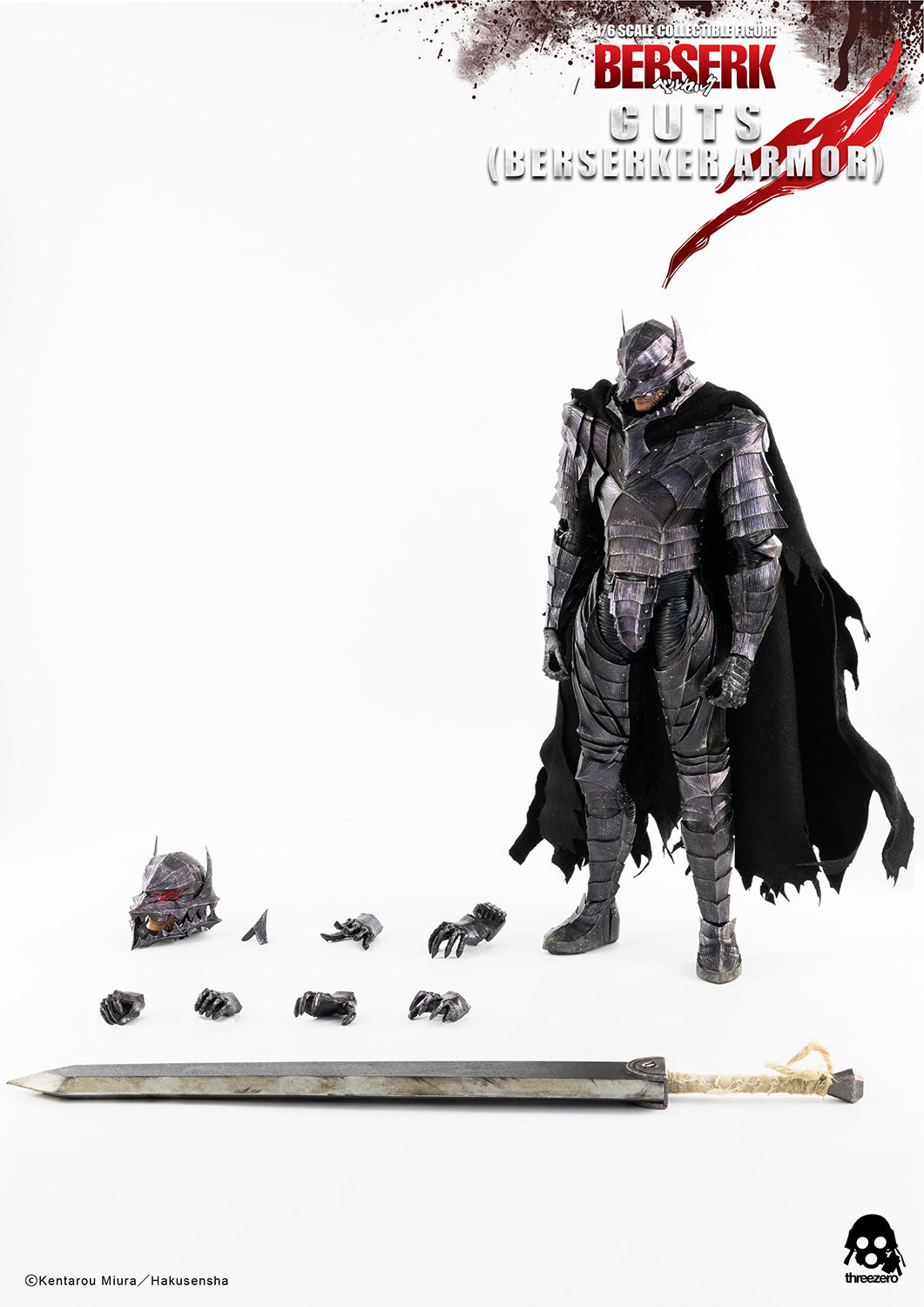 Guts Berserker Armor 1/6 - Berserk Threezero