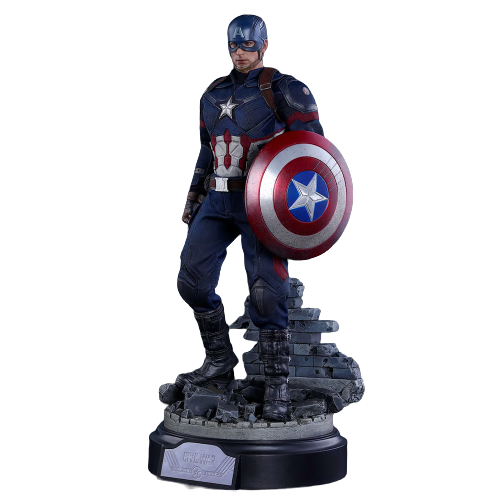 Captain America Battling Version Exclusive 1/6 - Captain America: Civil War Hot Toys