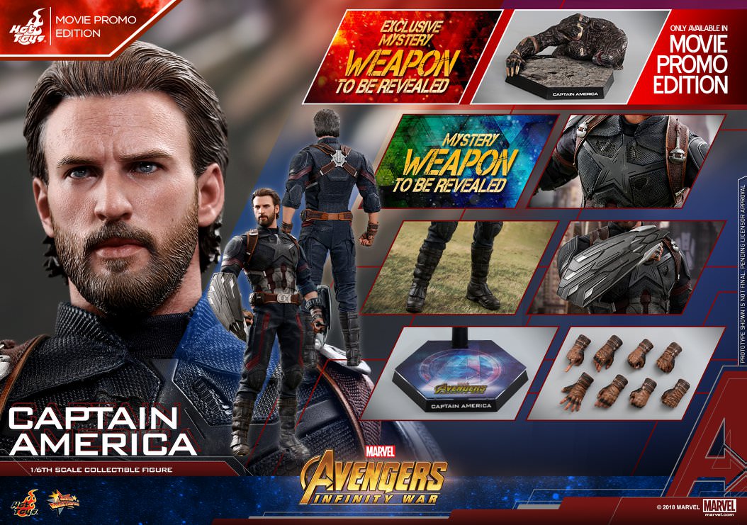 Captain America 1/6 - Avengers: Infinity War Hot Toys