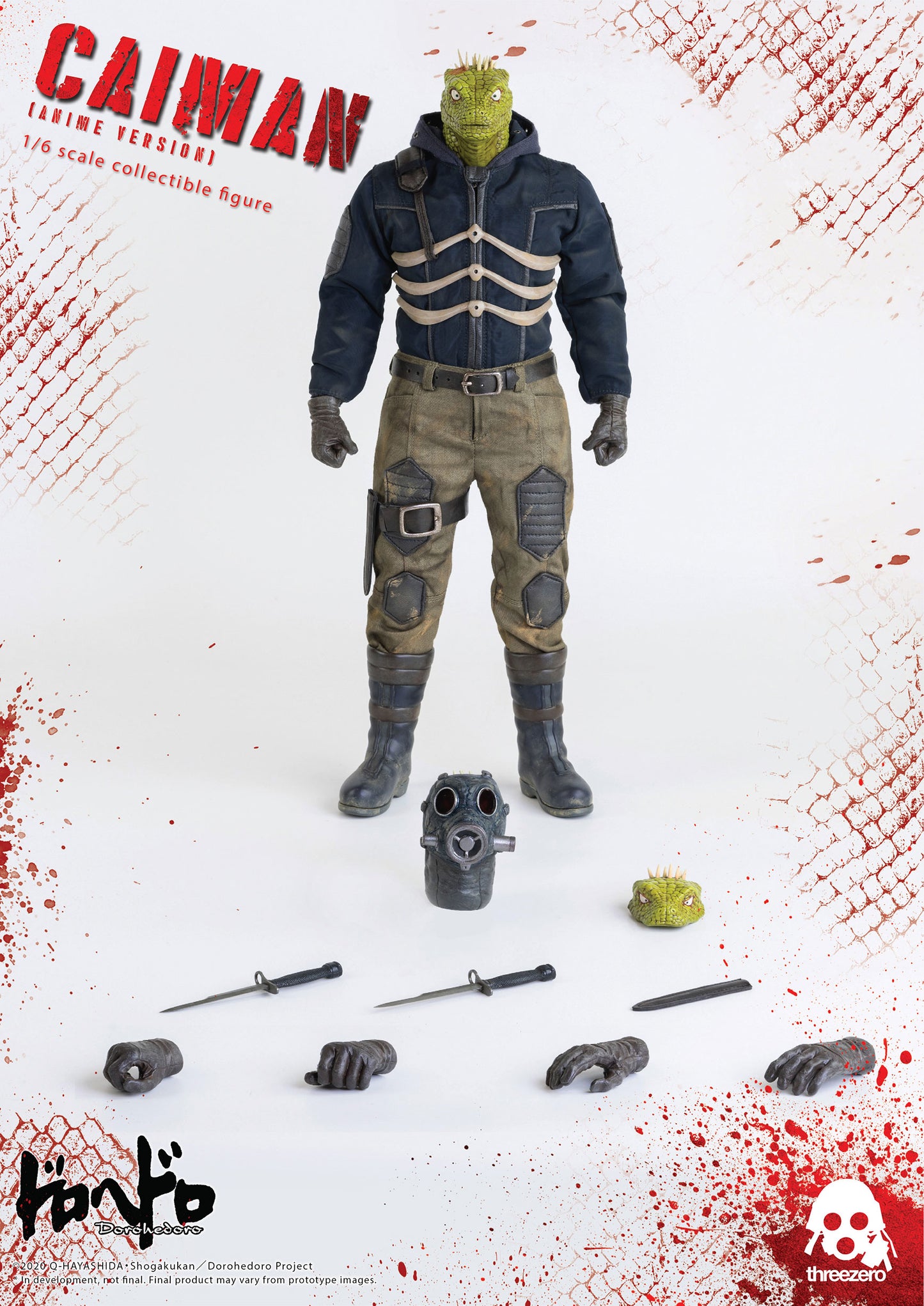 Caiman Anime Version 1/6 - Dorohedoro Threezero