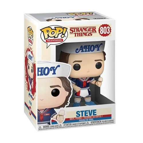 Steve with Hat and Ice Cream 803 - Stranger Things Funko Pop! Television