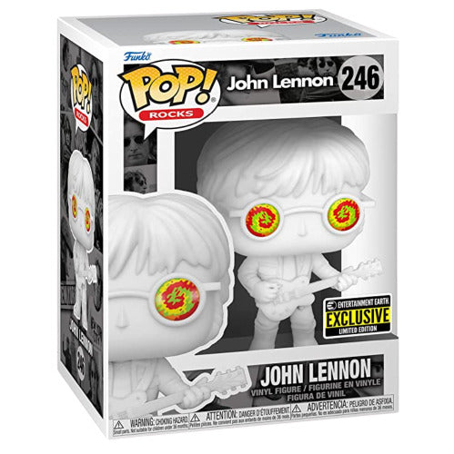 John Lennon with Psychedelic Shades 246 EE Exclusive - Funko Pop! Rocks
