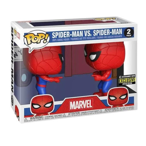 Spider-Man vs. Spider-Man 2 Pack EE Exclusive - Funko Pop! Marvel