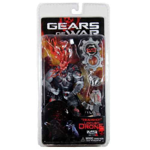 Headshot Locust Drone - Gears of War NECA