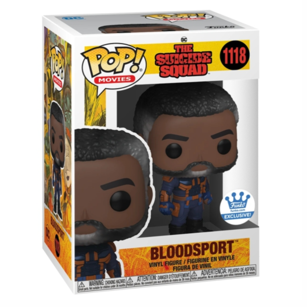Bloodsport Unmasked 1118 Funko Store Exclusive - Funko Pop! Movies