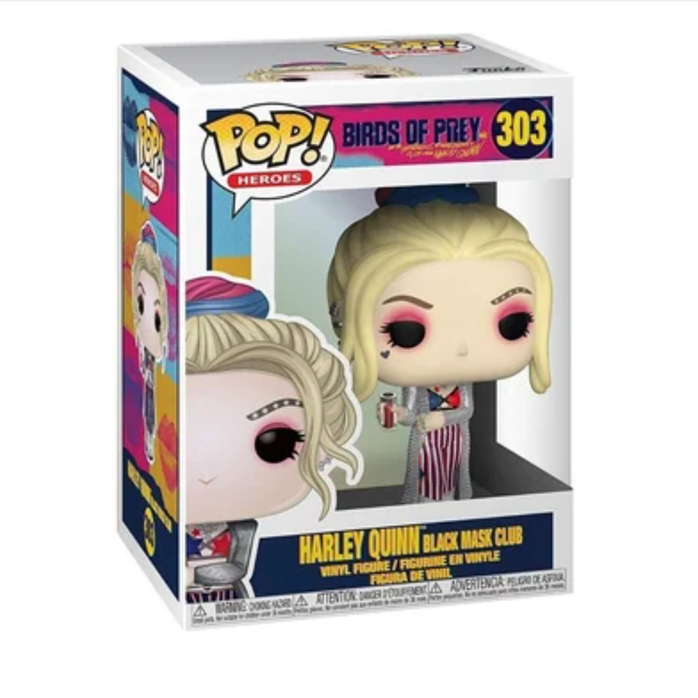 Harley Quinn Black Mask Club 303 - Funko Pop! Heroes