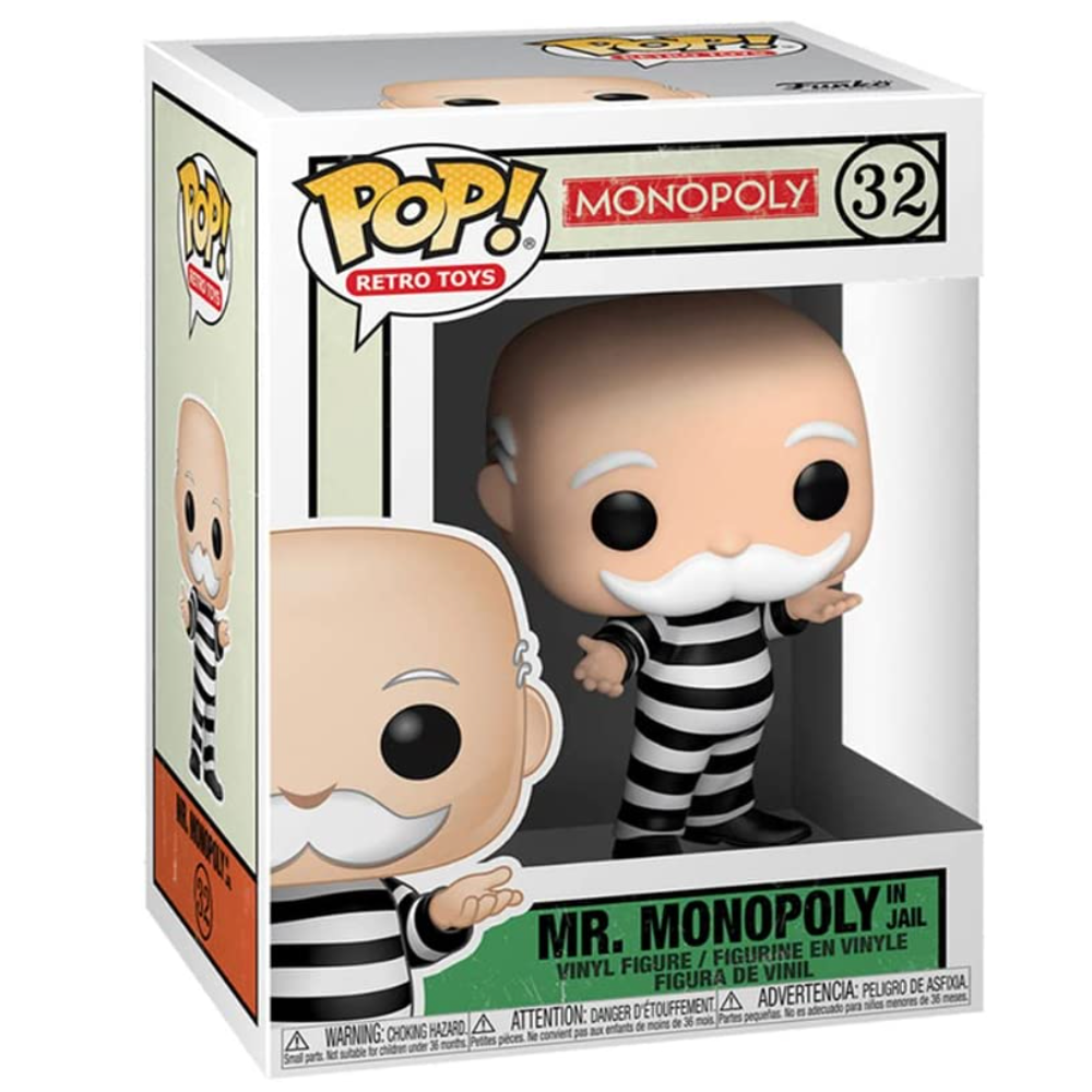 Mr. Monopoly in Jail 32 - Funko Pop! Retro Toys