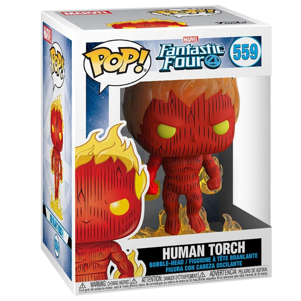 Human Torch 559 - Funko Pop! Fantastic Four