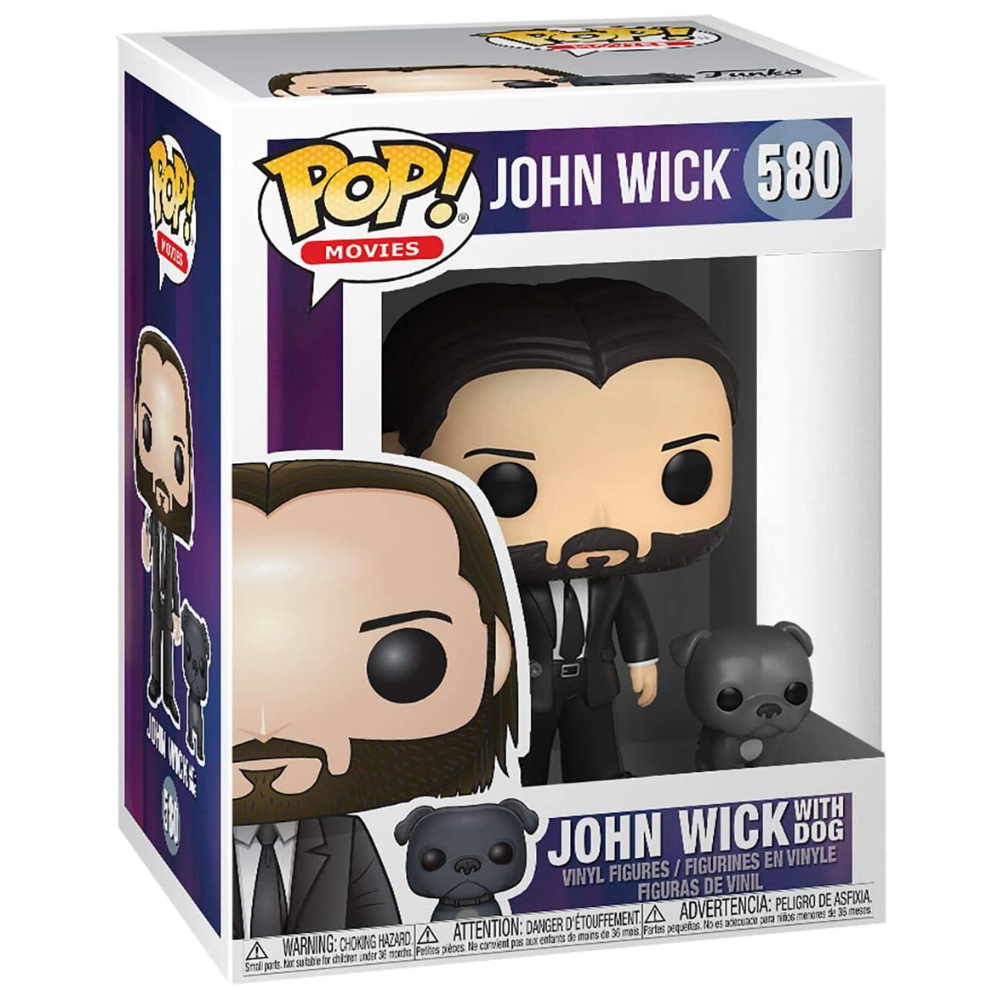 John Wick with Dog 580 - Funko Pop! Movies