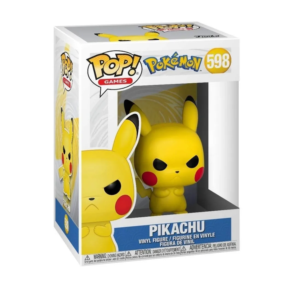 Grumpy Pikachu 598 - Funko Pop! Games