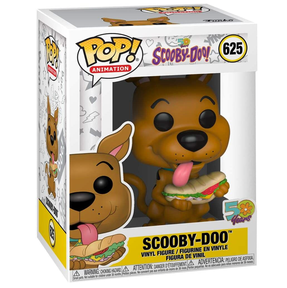 Scooby-Doo with Sandwich 625 - Funko Pop! Animation