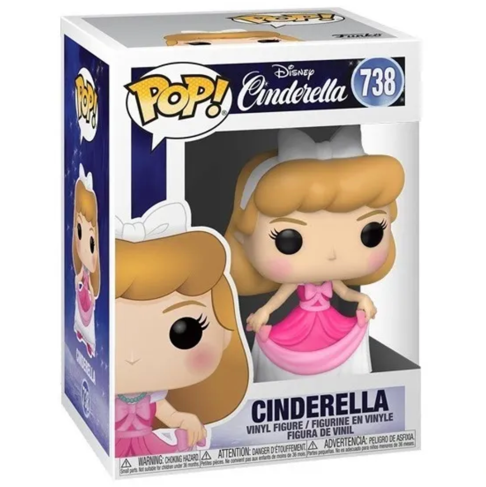 Cinderella in Pink Dress 738 - Funko Pop! Cinderella