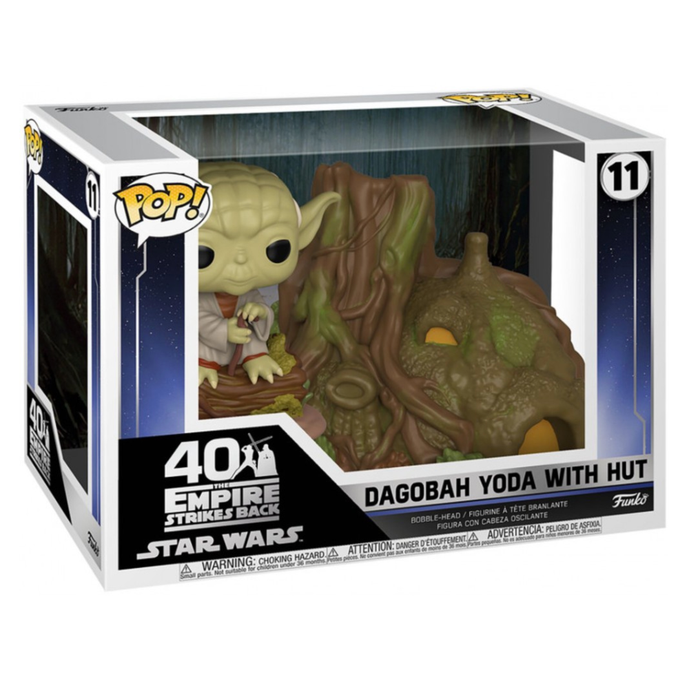 Yoda Dagobah Hut 11 - Funko Pop! Star Wars: TESB 40th Anniversary