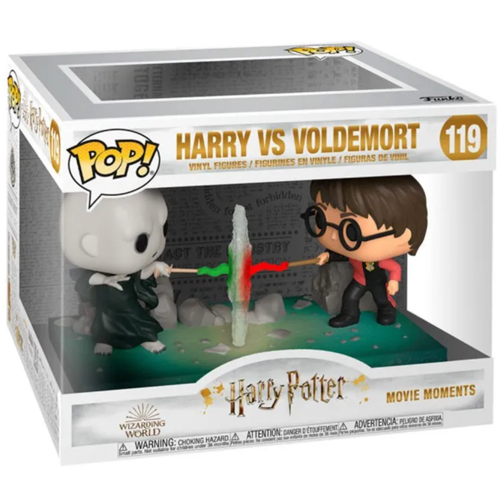 Harry vs Voldemort 119 - Funko Pop! Movie Moments