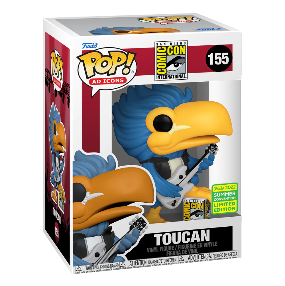 Toucan 155 Summer Convention 2022 Limited - Funko Pop! Ad Icons