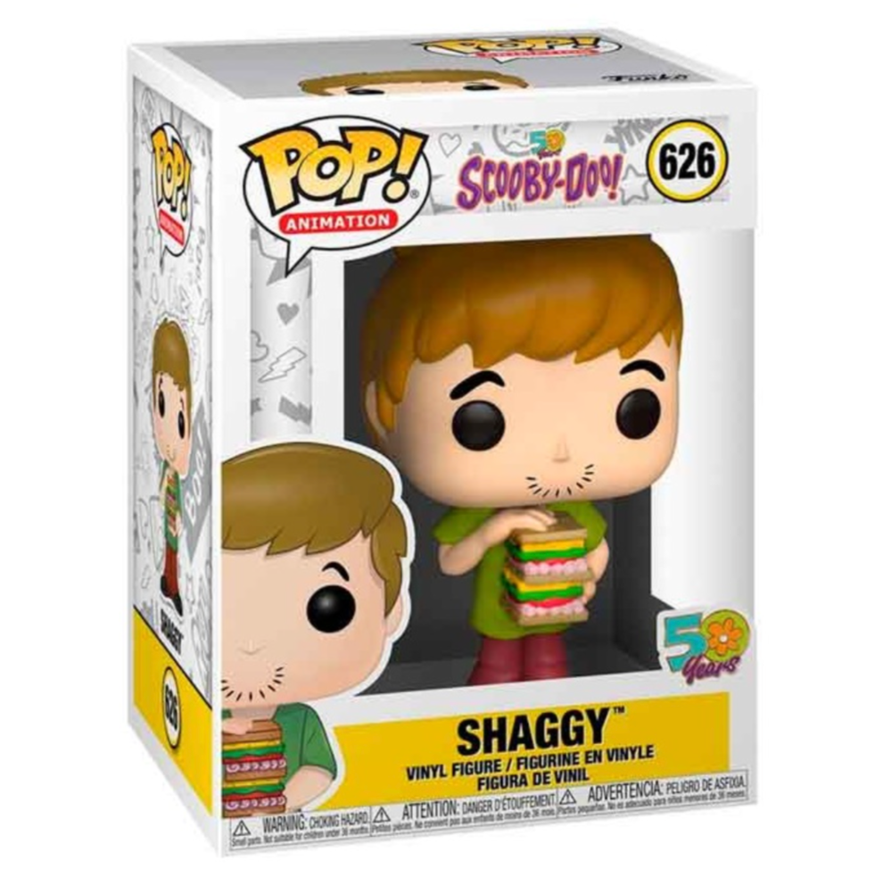 Shaggy with Sandwich 626 - Funko Pop! Animation