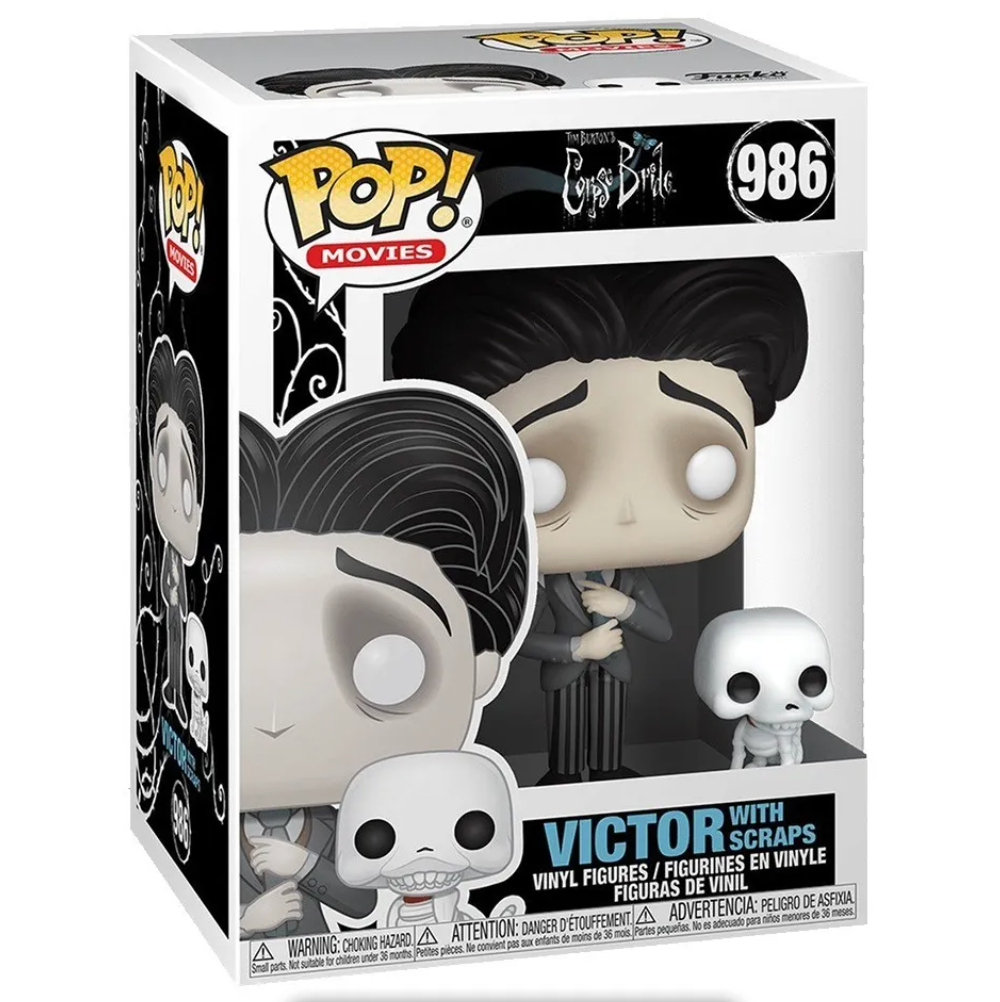 Victor Van Dort with Scraps 986 - Funko Pop! Movies