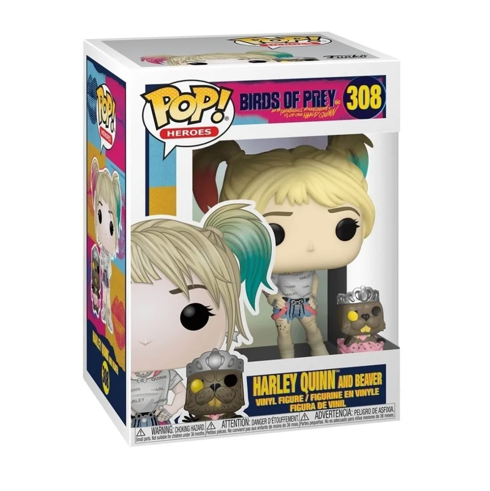 Harley and Beaver 308 - Funko Pop! Heroes