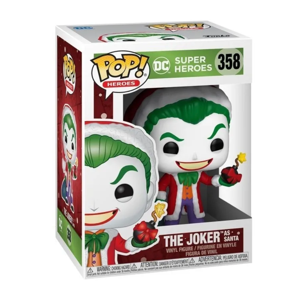 The Joker as Santa 358 - Funko Pop! Heroes