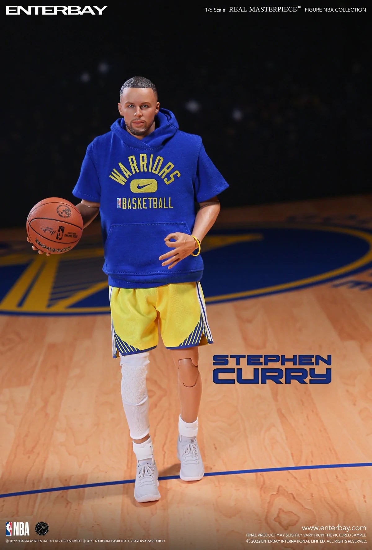Stephen Curry 1/6 - NBA Real Masterpiece Enterbay