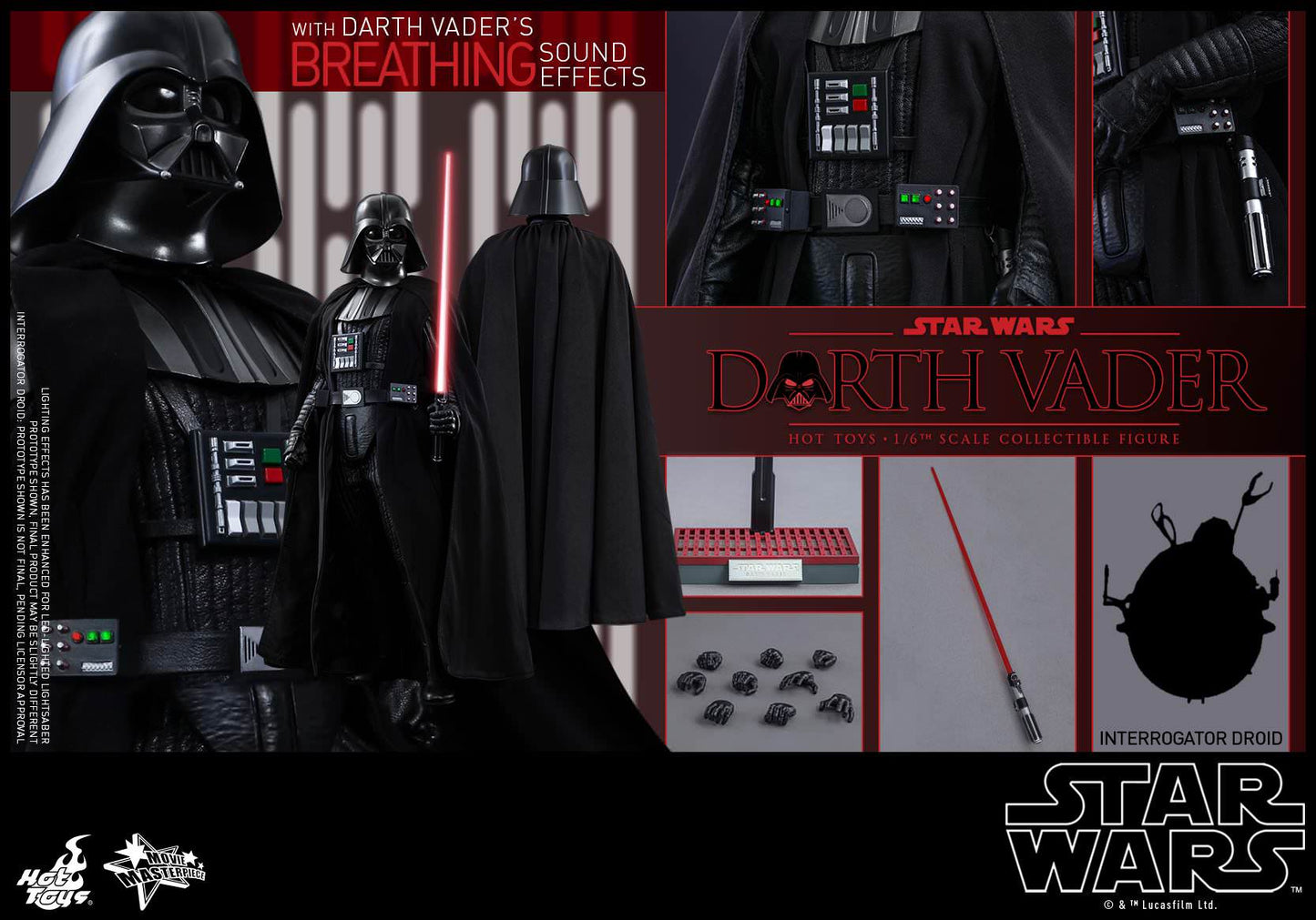 Darth Vader 1/6 - Star Wars: A New Hope Hot Toys