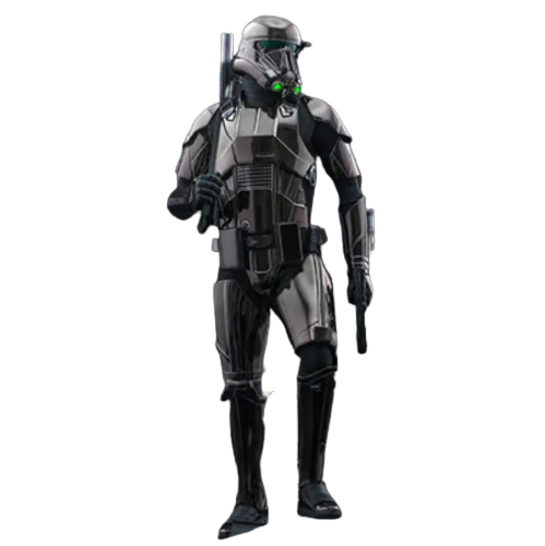 Death Trooper Black Chrome Version Exclusive 1/6 - Star Wars Hot Toys