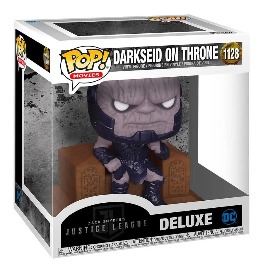 Darkseid in Throne 1128 Deluxe - Funko Pop! Movies