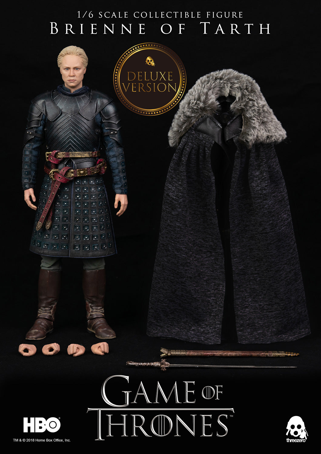Brienne of Tarth (Season 7) Deluxe - Game of Thrones Threezero