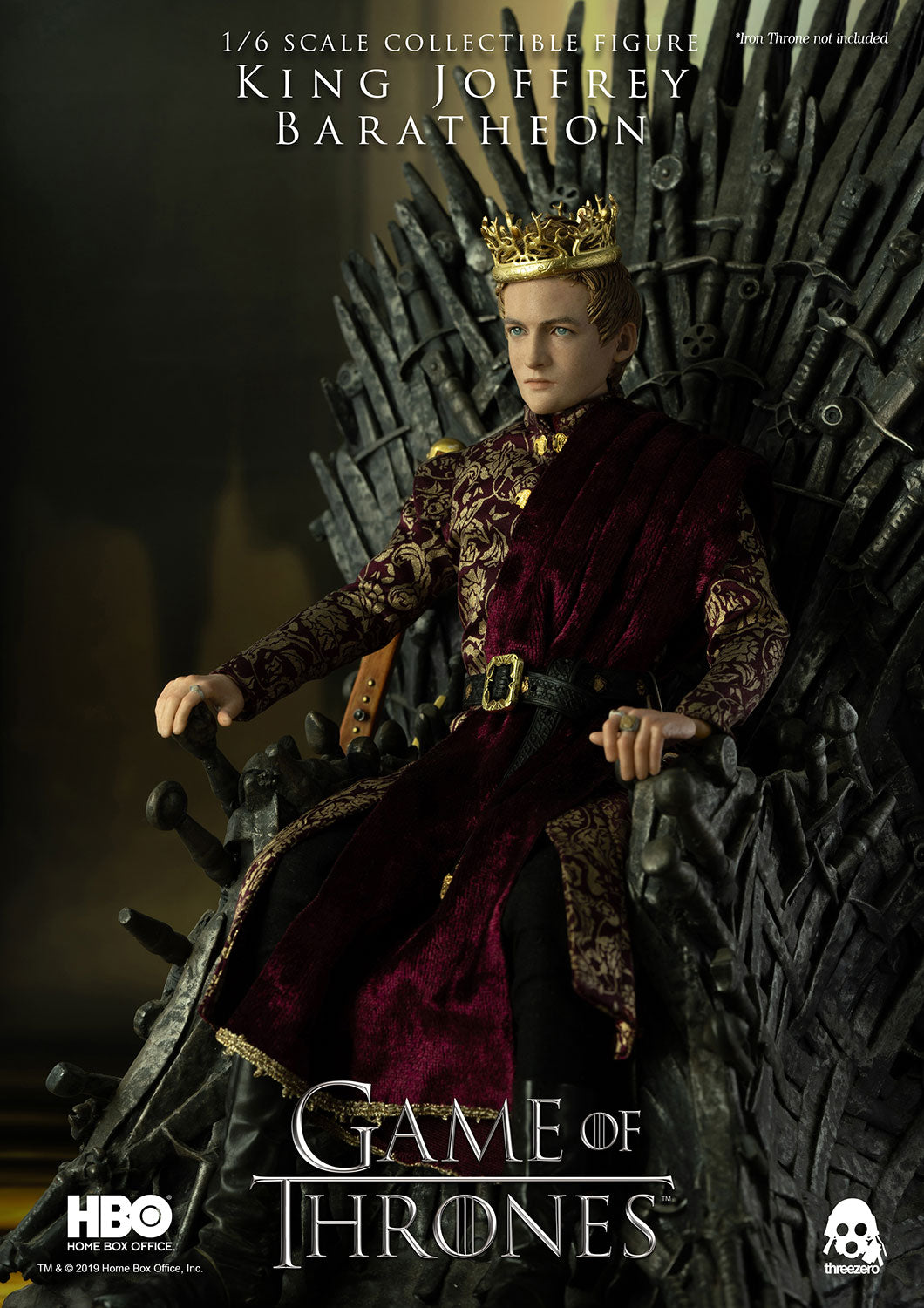 King Joffrey Baratheon 1/6 - Game of Thrones Threezero
