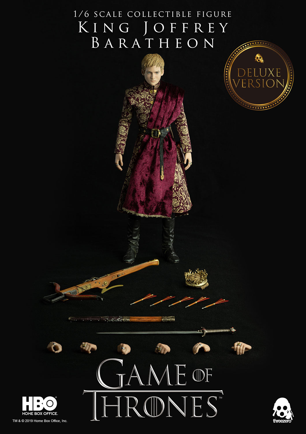 King Joffrey Baratheon Deluxe 1/6 - Game of Thrones Threezero