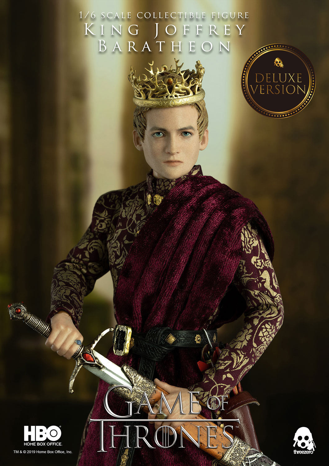King Joffrey Baratheon Deluxe 1/6 - Game of Thrones Threezero