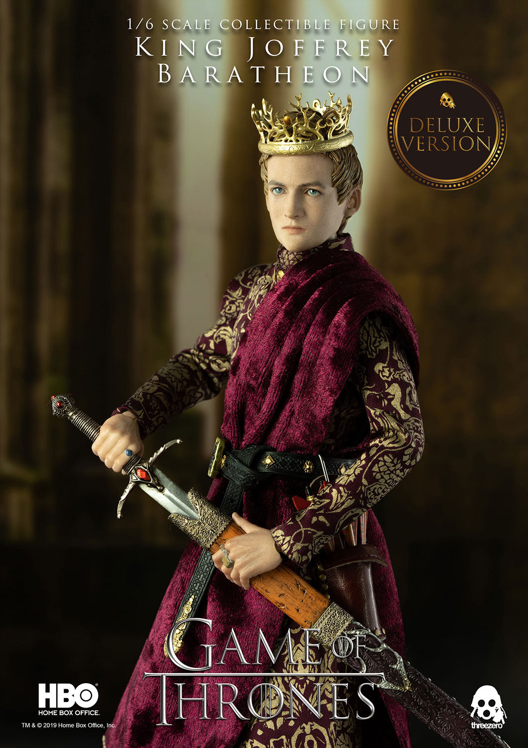 King Joffrey Baratheon Deluxe 1/6 - Game of Thrones Threezero