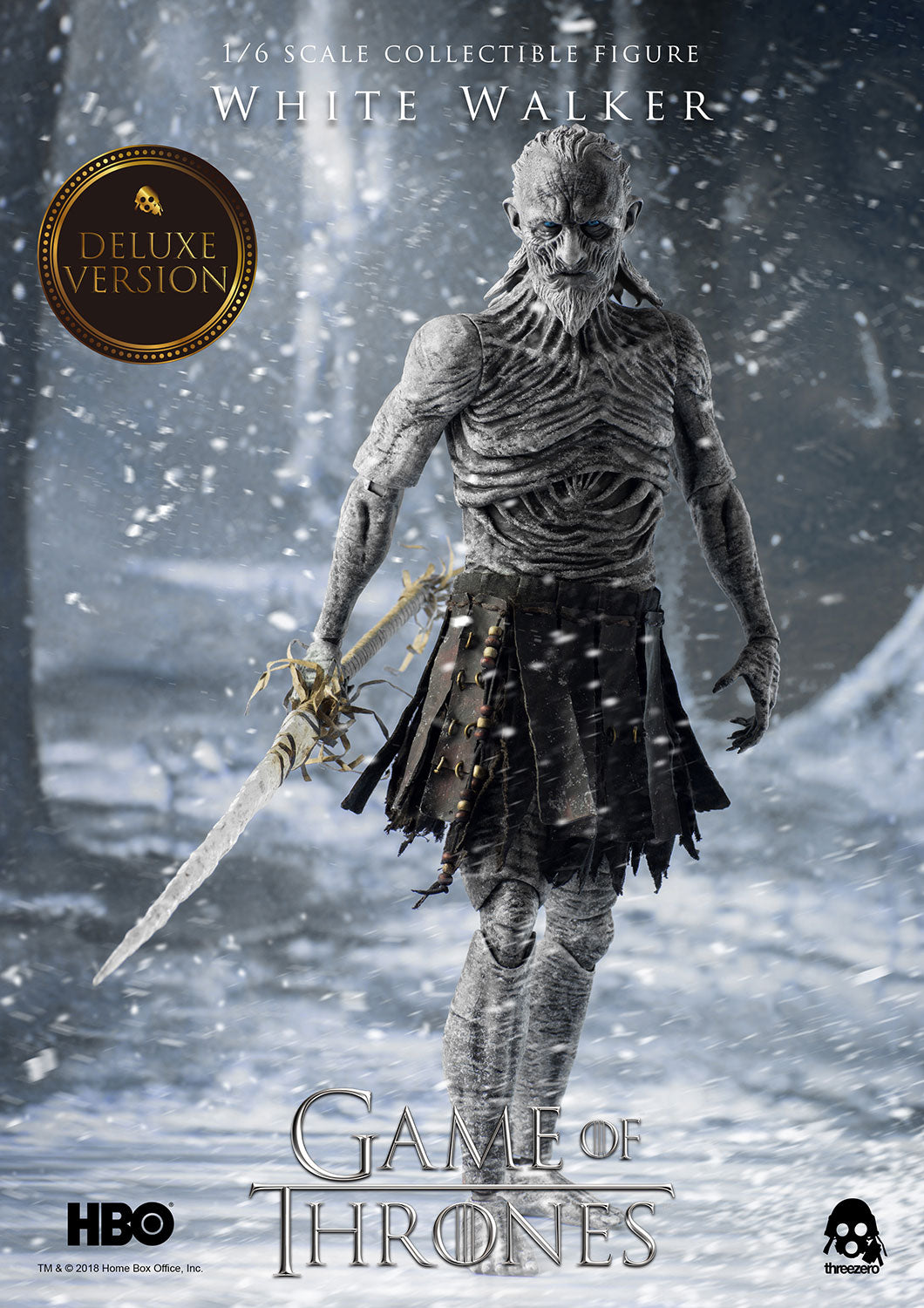 White Walker Deluxe 1/6 - Game of Thrones Threezero