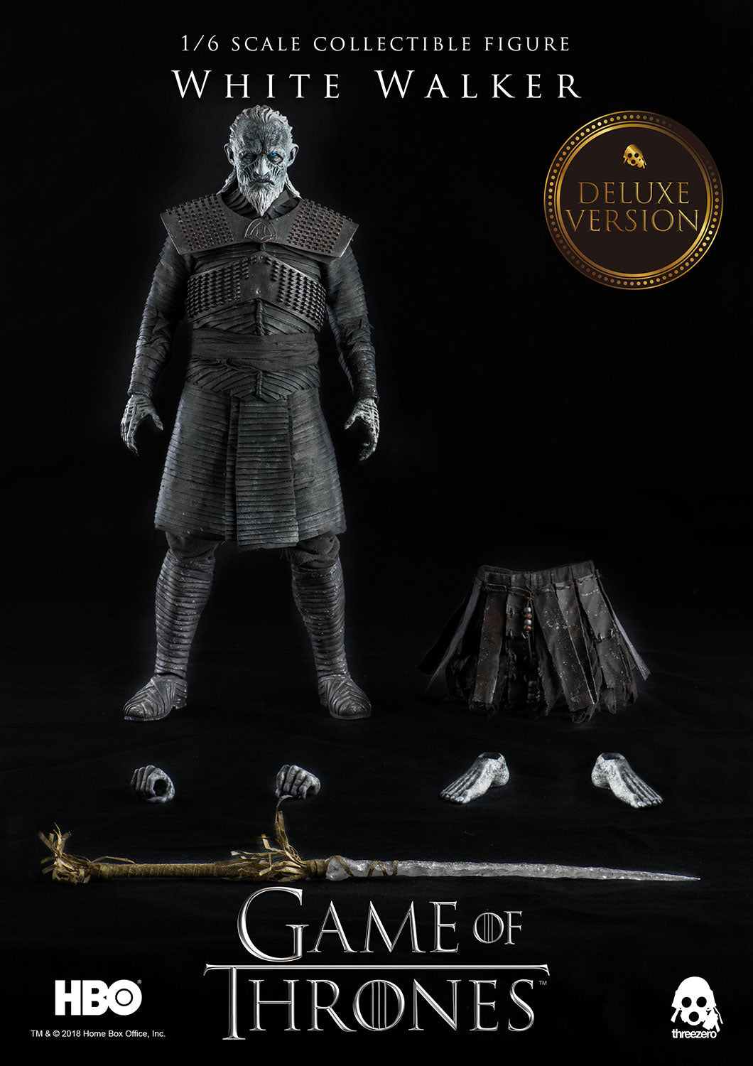 White Walker Deluxe 1/6 - Game of Thrones Threezero