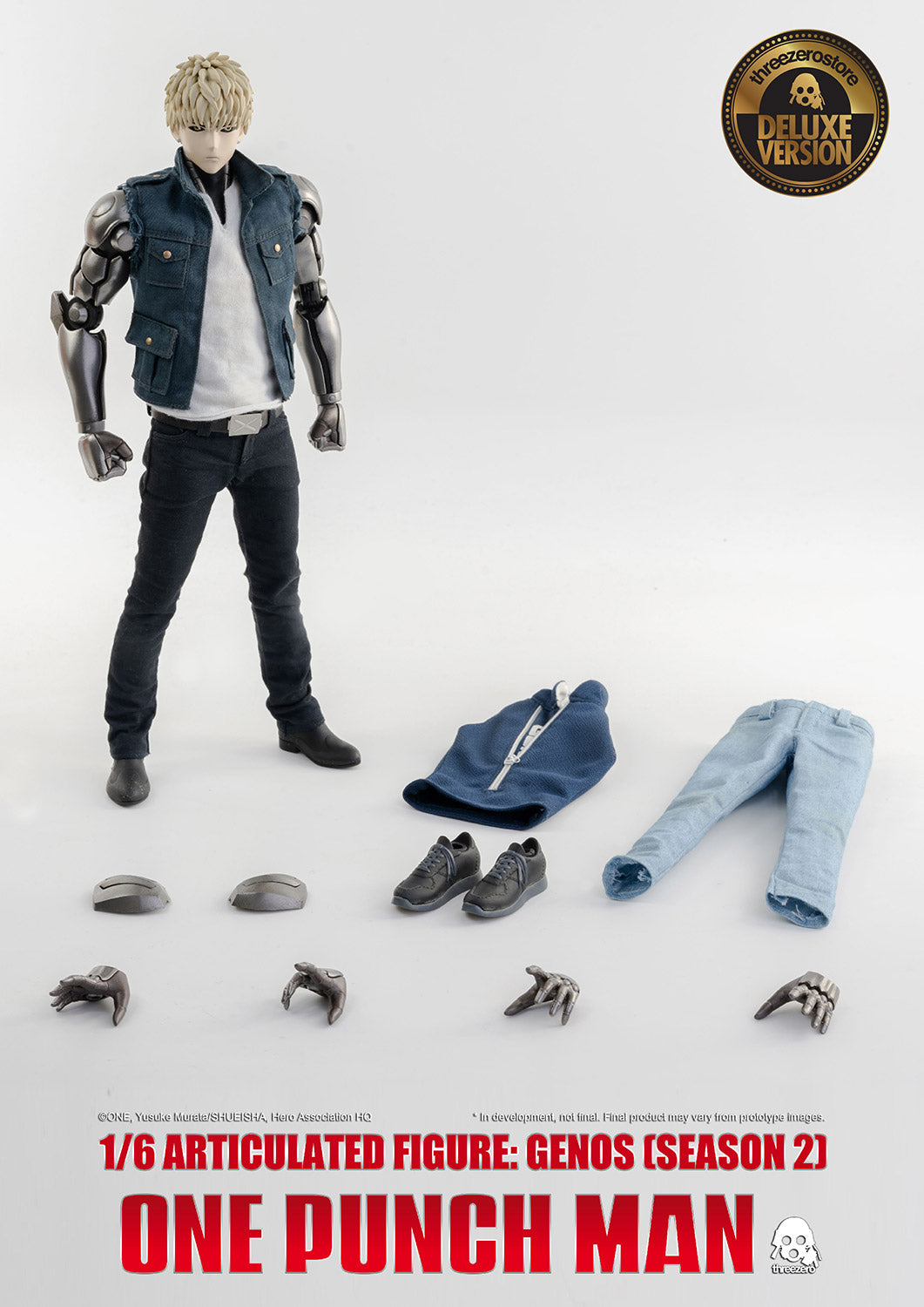 Genos (Season 2) Deluxe 1/6 - One Punch Man Threezero