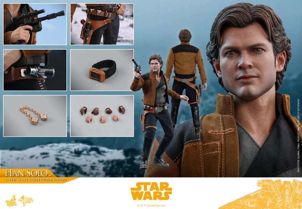 Han Solo 1/6 - Solo: A Star Wars Story Hot Toys
