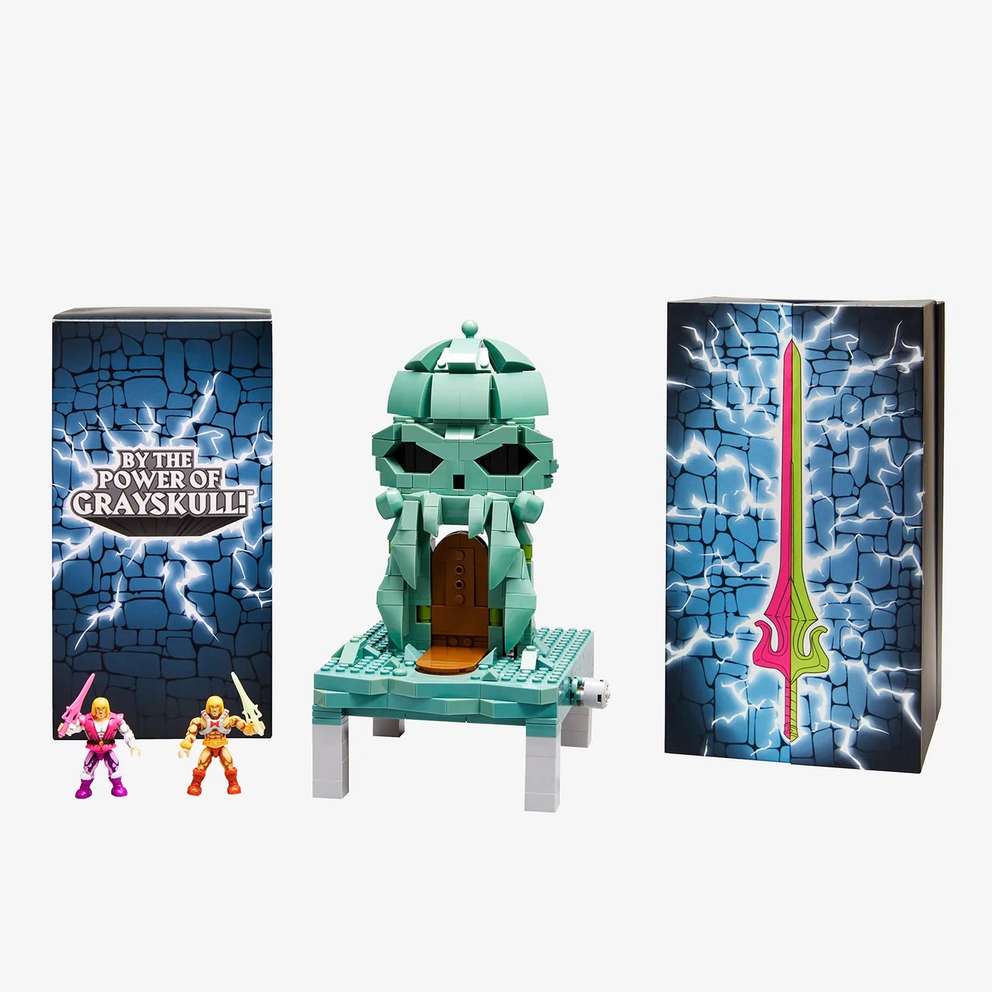 By the Power of Grayskull! Set (SDCC 2022 Exclusive) - Masters of the Universe Mattel x MEGA
