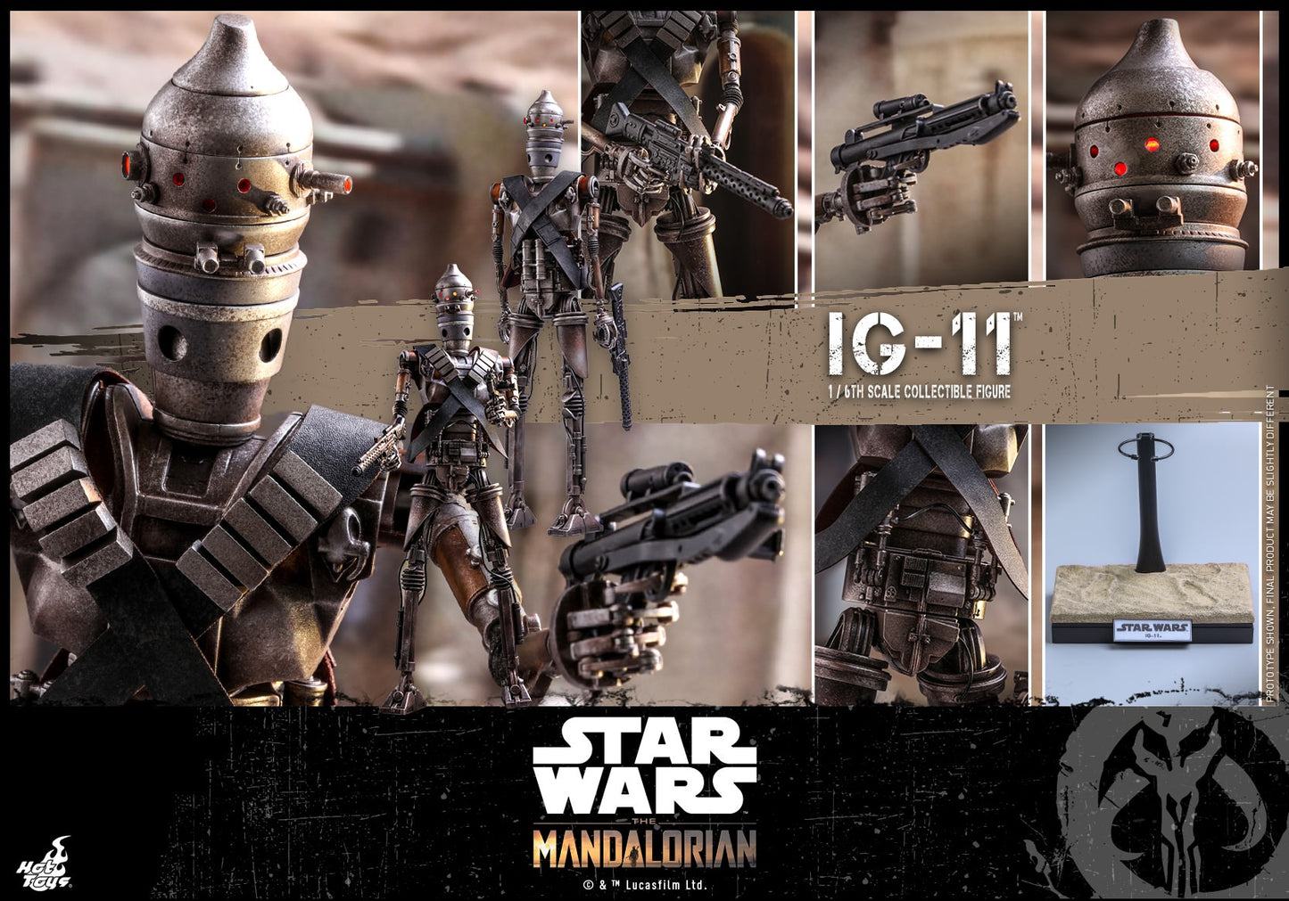 IG-11 1/6 - Star Wars: The Mandalorian Hot Toys
